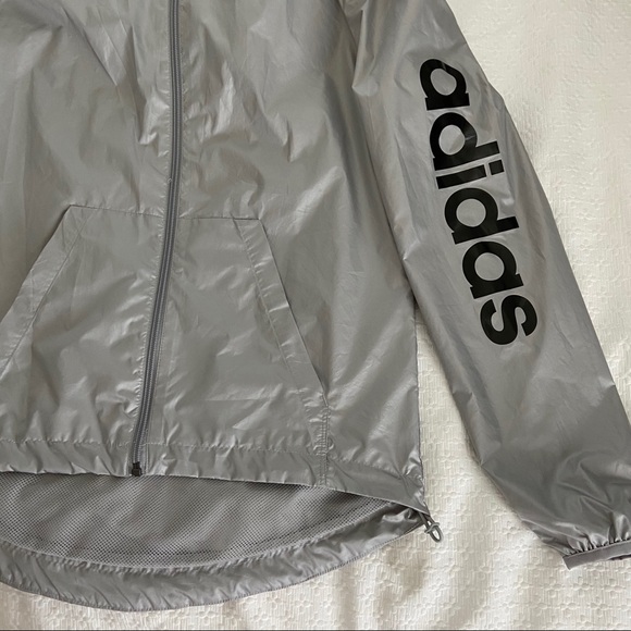 Adidas high-low windbreaker - Picture 2 of 3